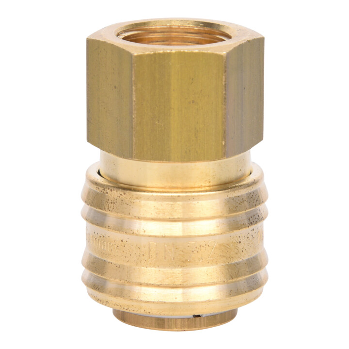 KS Tools Messing-Kupplung mit Innengewinde, G3/8"IG