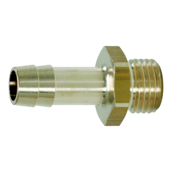 KS Tools Messing-Schlauchtüllen mit Außengewinde, 45°, G3/8"AGx13mm