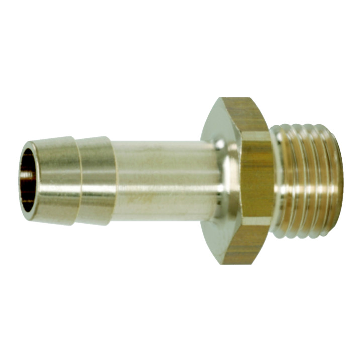 KS Tools Messing-Schlauchtüllen mit Außengewinde, 45°, G3/8"AGx9mm