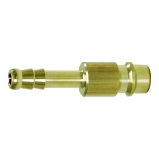 KS Tools messing steeknippel met slangpijp, Ø6mm