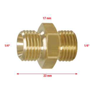 KS Tools messing verloopnippel