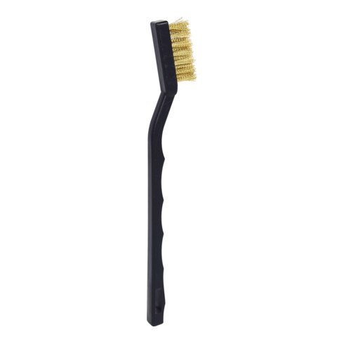 KS Tools Messingdraht Zündkerzen-Drahtbürste-2-reihig, 170mm