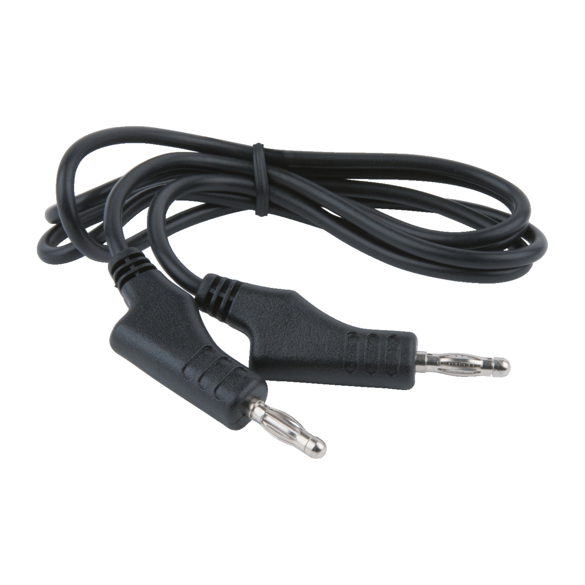 KS Tools Messleitungs-Verlängerung mit Doppel Stecker und zusätzlicher Buchse 1.100 mm (schwarz)