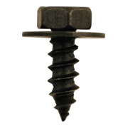 KS Tools Metall-Schraube/Scheibe, schwarz universal, 50er Pack Ø 9,4/20,9 mm-1