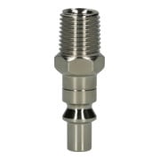 KS Tools Metall-Stecknippel, 1/4"AG, 45mm-3