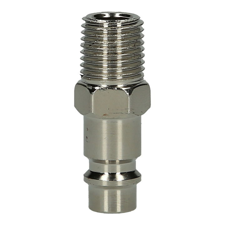 KS Tools Metall-Stecknippel, 1/4"AG, Europa