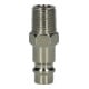 KS Tools Metall-Stecknippel, 1/4"AG, Europa