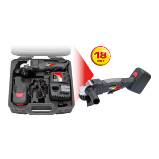 KS Tools Meuleuse sur batterie 7000 Tr/min, avec 1 batterie et chargeur