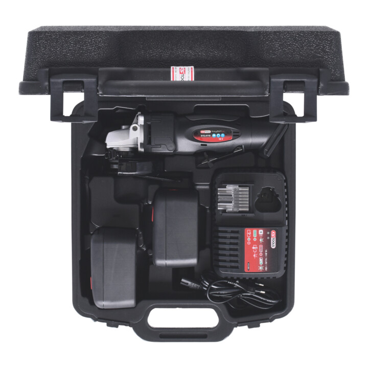 KS Tools Meuleuse sur batterie 7000 Tr/min, avec 2 batteries et chargeur
