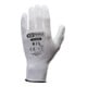 KS Tools micro fijngebreide handschoenen-wit, L, 12 paar