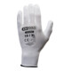 KS Tools micro fijngebreide handschoenen-wit, XL, 12 paar