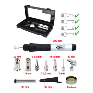 KS Tools Micro soldeerset, 11 st.