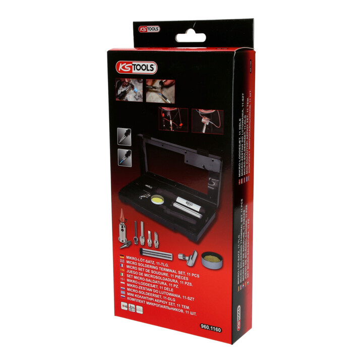 KS Tools Micro soldeerset, 11 st.