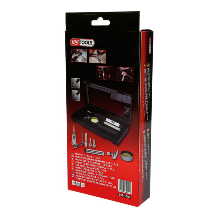 KS Tools Micro soldeerset, 11 st.