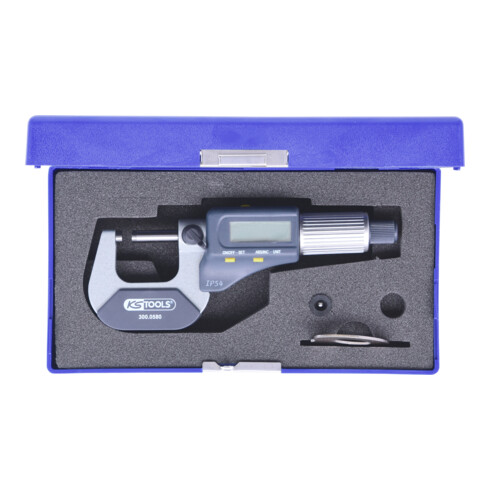 KS Tools Micromètre digital, 0-25 mm