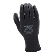 KS Tools Mikro-Feinstrickhandschuhe-schwarz, 11-1