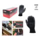KS Tools Mikro-Feinstrickhandschuhe schwarz, Größe 8