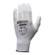 KS Tools Mikro-Feinstrickhandschuhe-weiß, L, 12 Paar