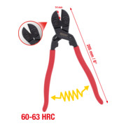 KS Tools mini boutensnijder, zelflossend, 8"-2