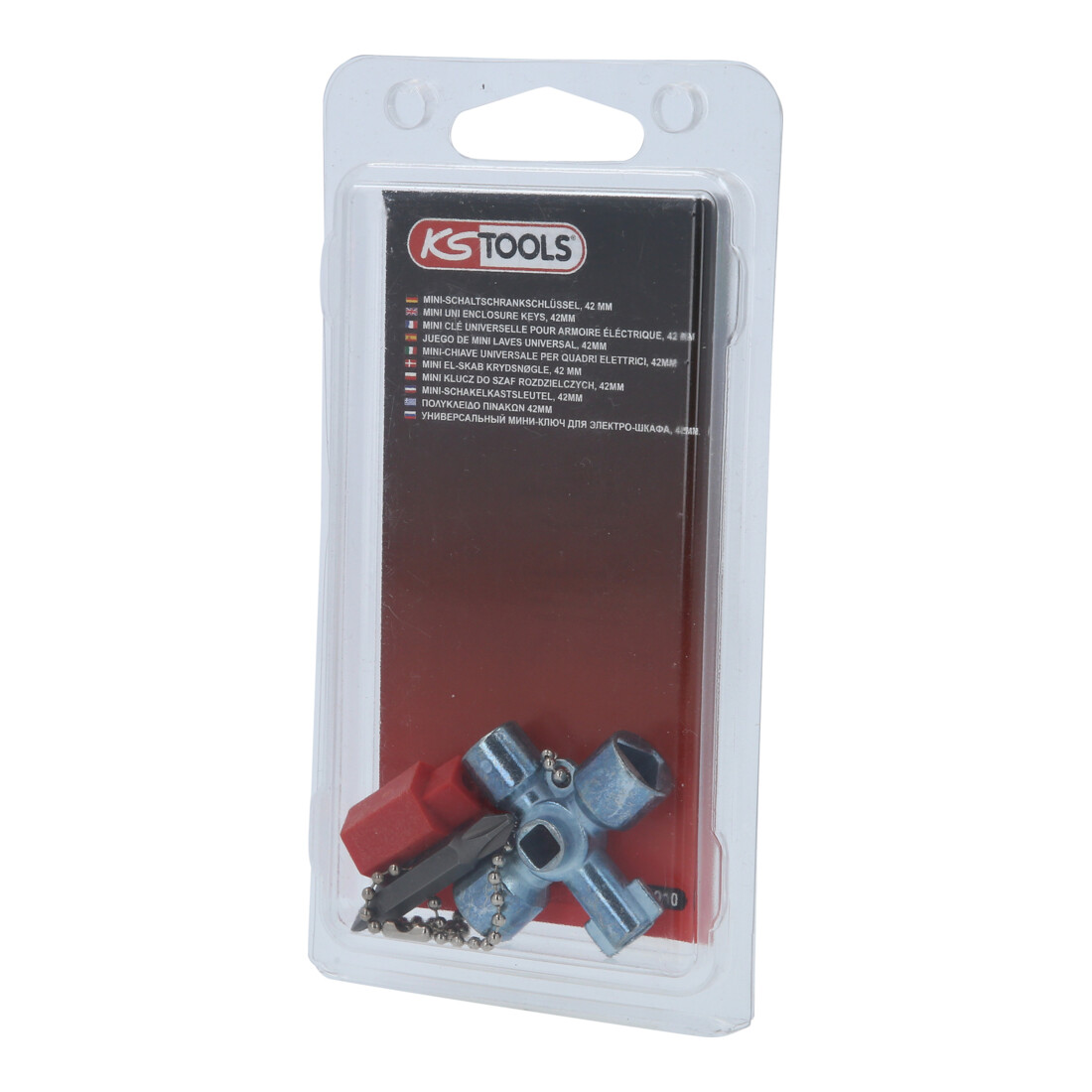 KS Tools Mini chiave per quadri elettrici, 42mm