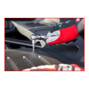 KS Tools Mini cricchetto 1/4" MODIFIX con impugnatura a T e testa girevole, 72 denti-4