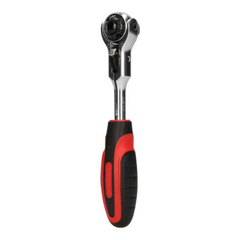 KS Tools Mini cricchetto a T MODIFIX 3/8" con testa girevole, 72 denti, 0°+90°