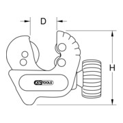 KS Tools Mini-Rohrabschneider-5