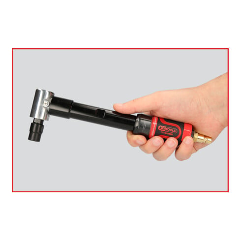 KS Tools Mini smerigliatrice angolare SlimPOWER pneumatica, 18.000 giri/min.