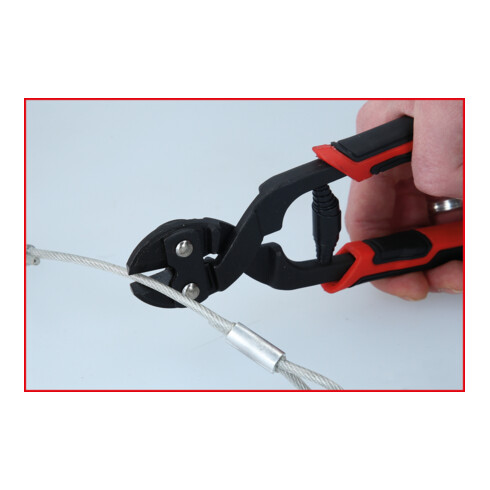 KS Tools Mini tagliabulloni autoserrante, 8"