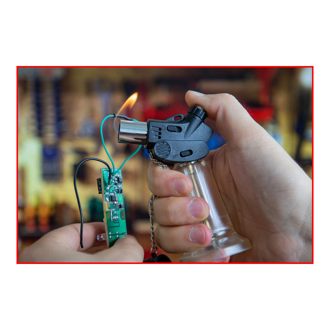 KS Tools Mini Taschenlötgerät, 80 mm