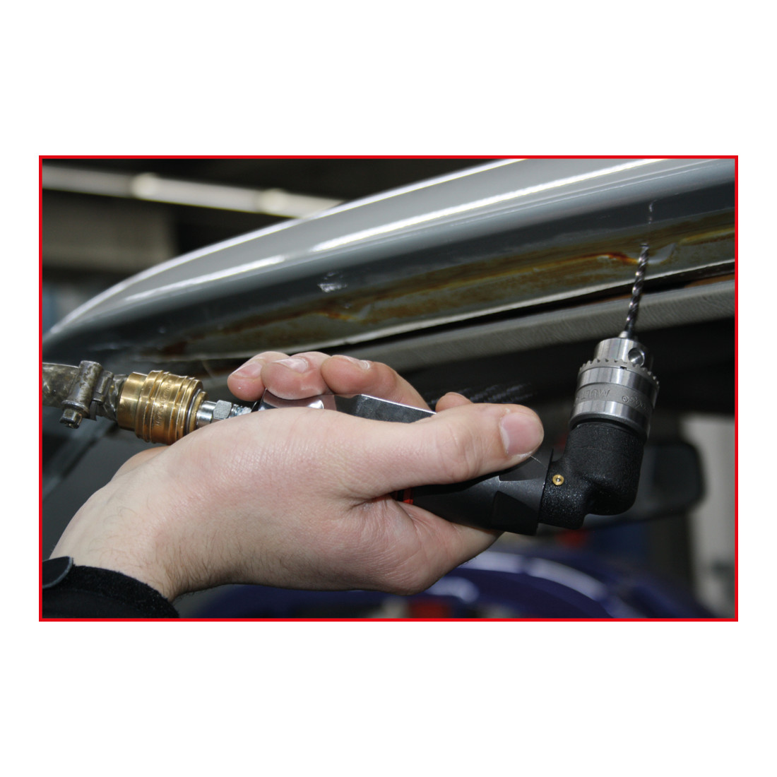 KS Tools Mini trapano angolare pneumatico 3/8" SlimPOWER