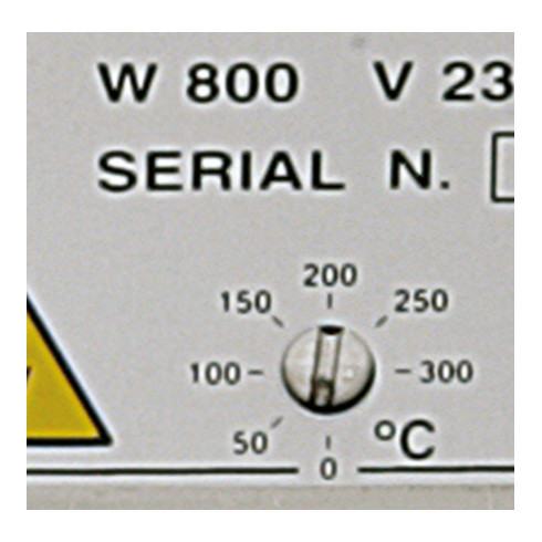 KS Tools Miroir chauffant 800 W, Ø 0 - 180 mm