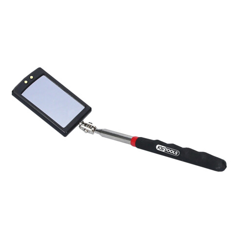KS Tools Miroir d'inspection flexible avec éclairage