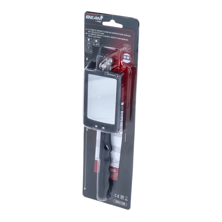KS Tools Miroir d'inspection flexible avec éclairage