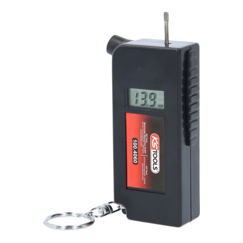 KS Tools Misuratore pressione pneumatici e profondità battistrada, digitale