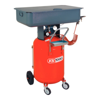 KS Tools mobiel reinigingsstation voor kleine onderdelen, 60 liter