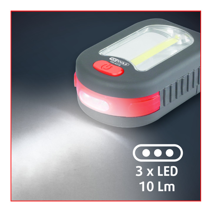 KS Tools mobiele LED POWER STRIPE werkplaats handlamp, 3 W