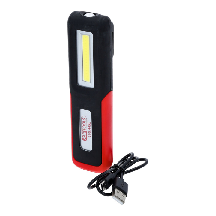 KS Tools mobiele werkplaats handlamp, buigbaar, 3 Watt COB LED