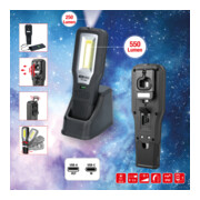 KS Tools mobiele werkplaats handlamp, buigbaar, 550 lumen