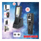 KS Tools mobiele werkplaats handlamp, buigbaar, 550 lumen