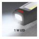 KS Tools Mobile LED Werkstatt-Handlampe mit 39 (30+9) ultrahellen LEDs-4