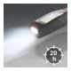 KS Tools Mobile LED Werkstatt-Handlampe mit 39 (30+9) ultrahellen LEDs-4