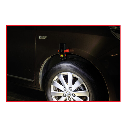 KS Tools Mobile Werkstatt-Handlampe, 500 Lumen, mit Bluetooth Lautsprecher, knickbar