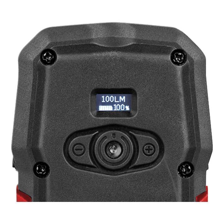 KS Tools Mobile Werkstatt-Handlampe, 500 Lumen, mit Bluetooth Lautsprecher, knickbar