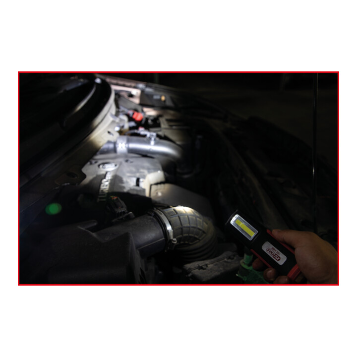 KS Tools Mobile Werkstatt-Handlampe, knickbar, 3 Watt COB LED