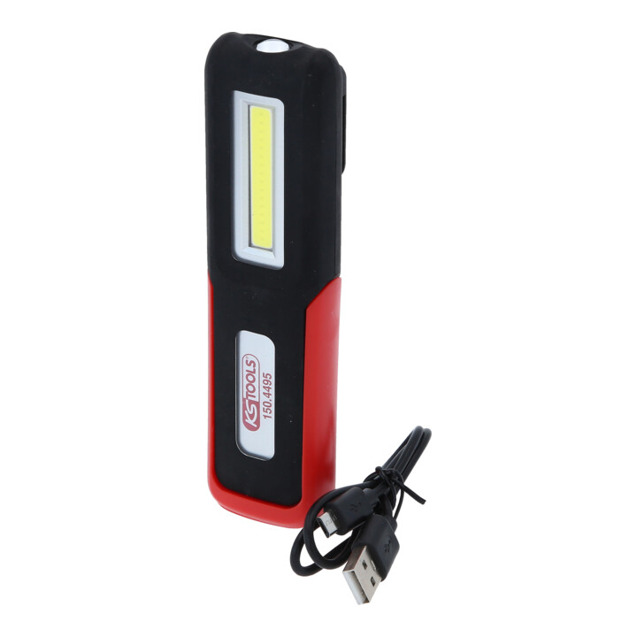 KS Tools Mobile Werkstatt-Handlampe, knickbar, 3 Watt COB LED