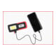 KS Tools Mobile Werkstatt-Handlampe, knickbar, 500 Lumen