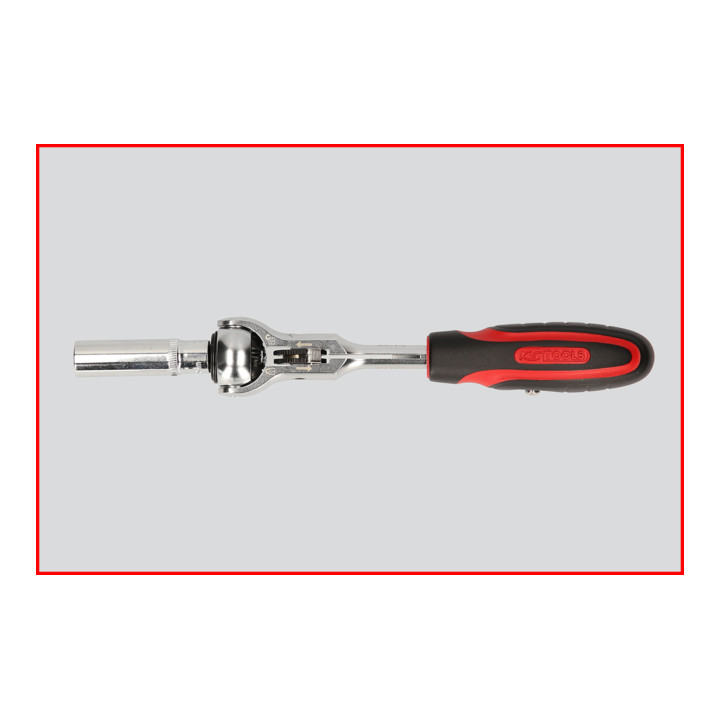 KS Tools MODIFIX Mini-T-Handle-Pivot-Ratchet 3/8 pouce, 72 dents, 0 degrés+90 degrés