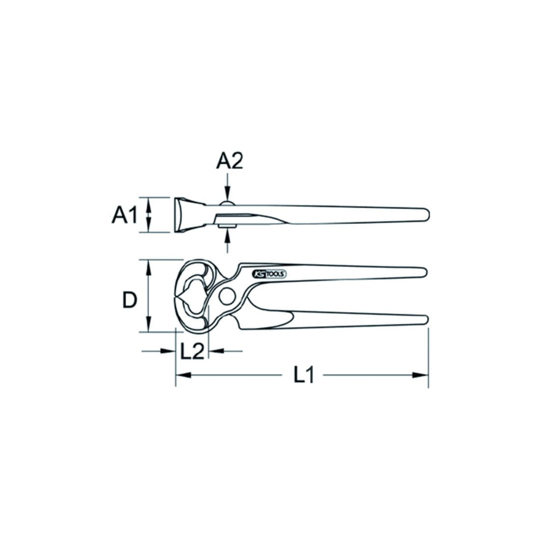 KS Tools Monierzange