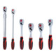 KS Tools Monster Umschaltknarren-Satz, 6-tlg 1/4" + 3/8" + 1/2 Zoll